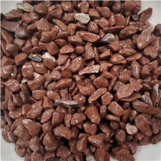 Red Marble Crushed Stone,Gravel