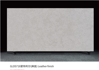 Artificial Marble Pattern, Sturdy Gray Quartz Slabs