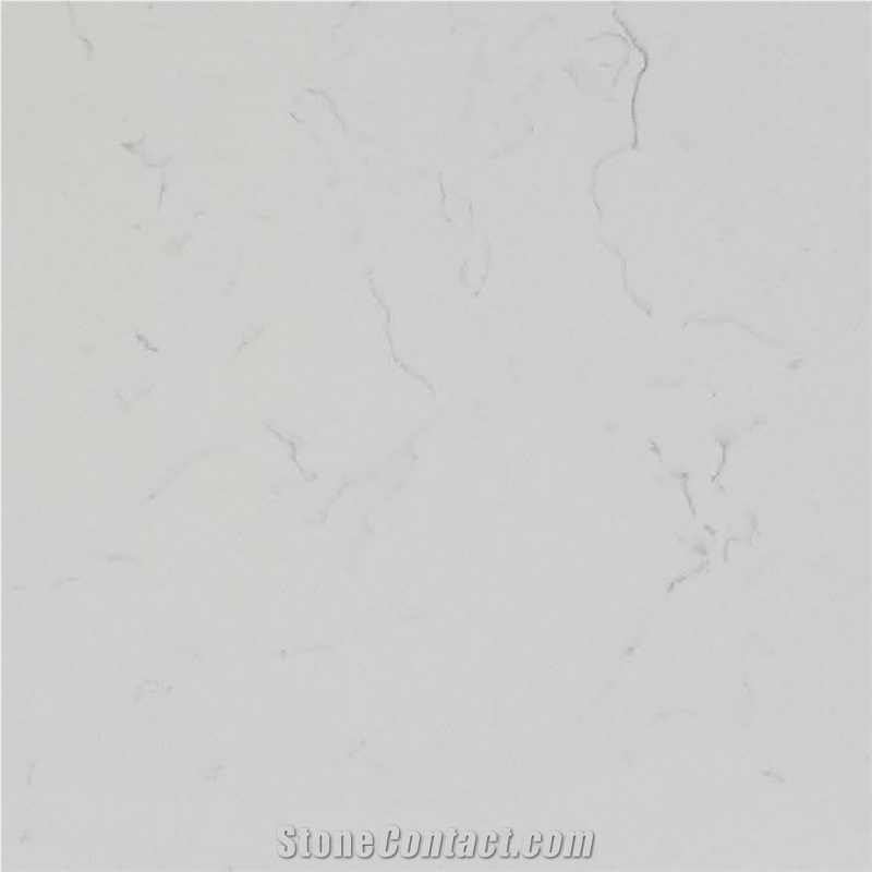 Gray Tone Color Imitation Marble Floor Quartz Slabs