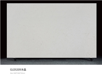 Milk White Color Imitation Marble Floor Artificial Calacatta