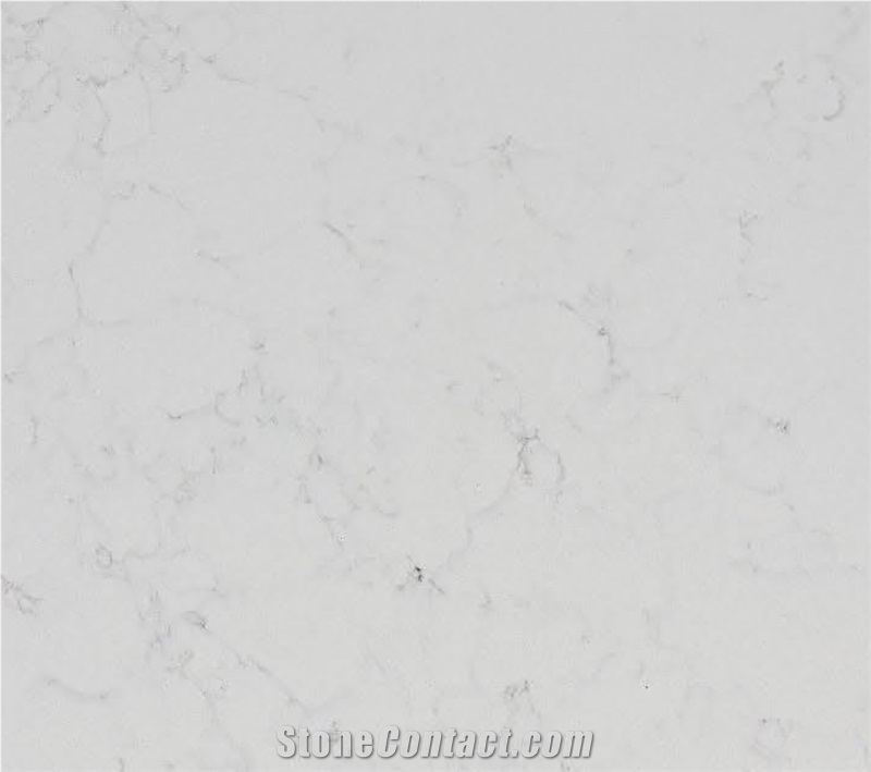 White Striped Sesame Gray Artificial Calacatta