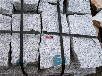 Grey Granite Split Cobble Stone