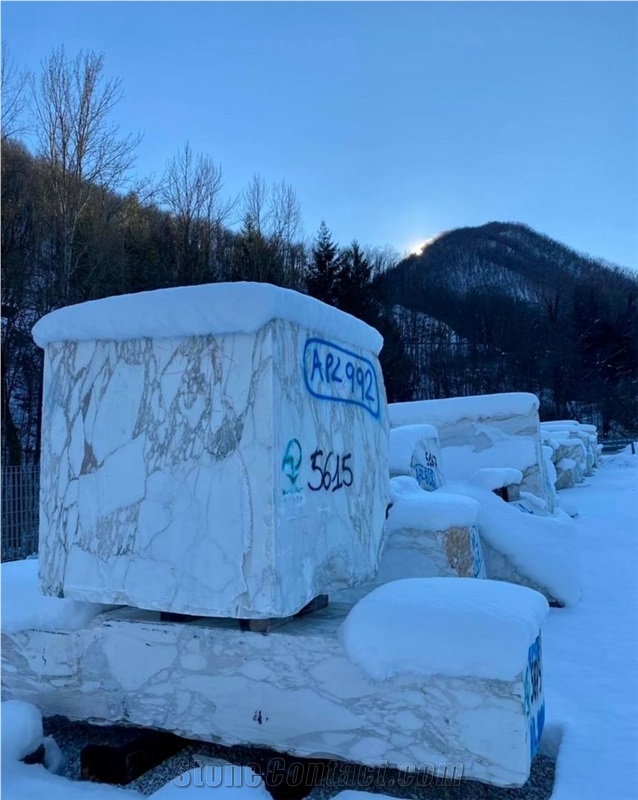 Calacatta Vagli Rosato Marble Blocks