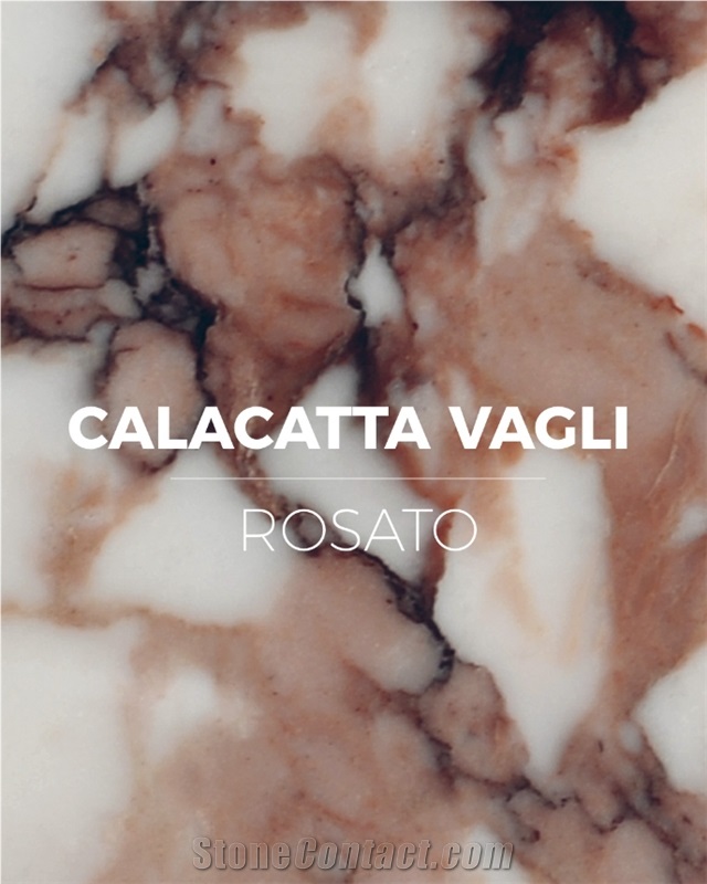 Calacatta Vagli Rosato Marble Blocks