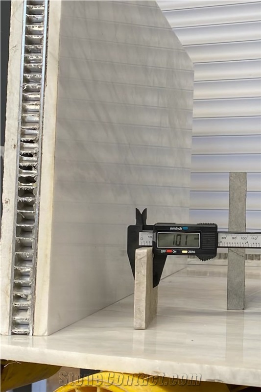 1Cm Thin Marble Honeycomb Backed Panels