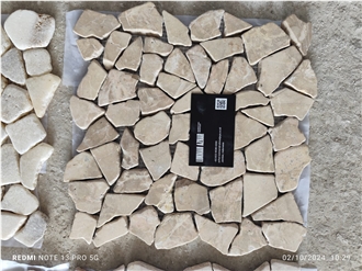 Sliced Pebble Mosaic Tiles