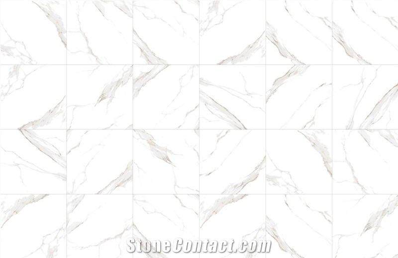 Satvario Calacatta Porcelain Tiles