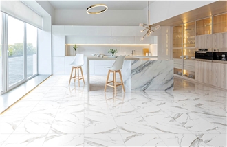 Satvario Calacatta Porcelain Tiles