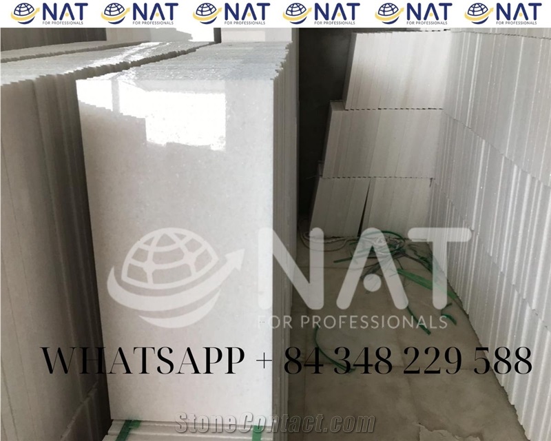 CRYSTAL WHITE MARBLE POLISHED Floor Tile