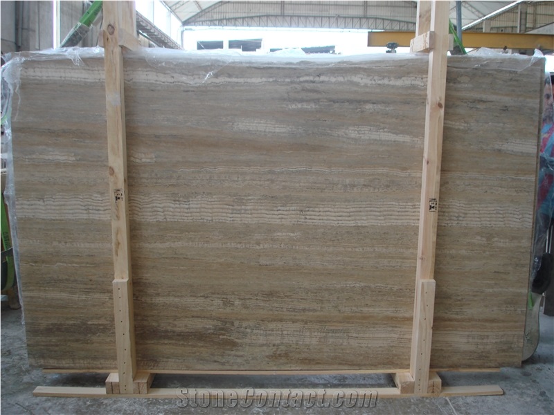 Pedre Travertine Vein Cut Slabs