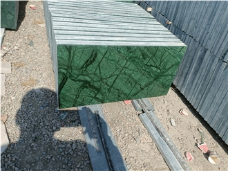 Forest Green Marble Floor Tile