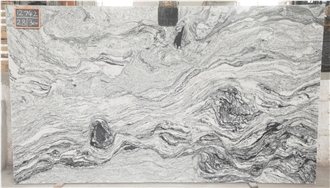 Viscont White Granite Slabs - Polished