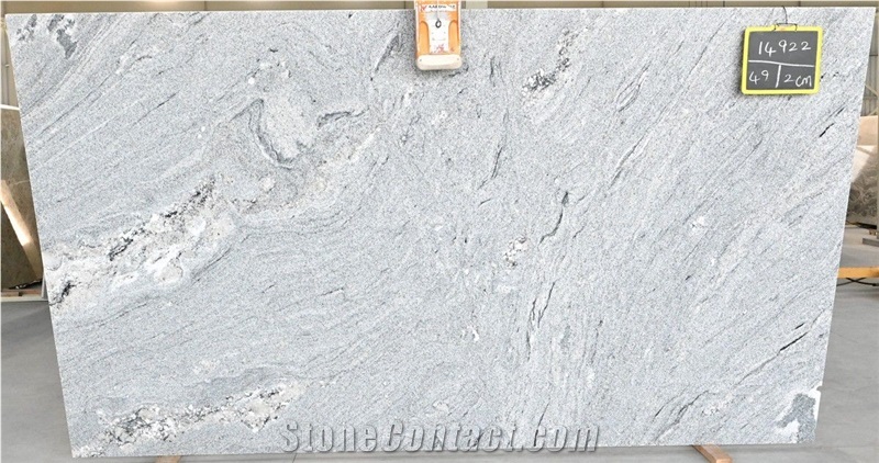 White Viscon Granite  Slabs