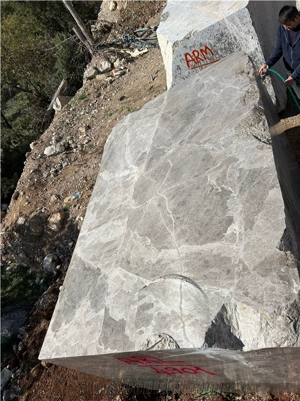 Arivana Brown Camouflage Marble Blocks