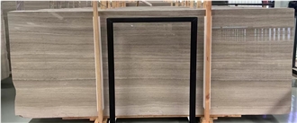 Grey Wood Vein Marble Slabs Tiles