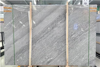 Silver Grey Marble Slabs, Floor Tiles