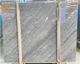 Silver Grey Marble Slabs, Floor Tiles