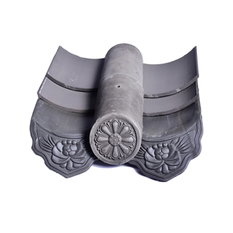 Traditional Style Korean Japanese Roof Tiles For Hanok House
