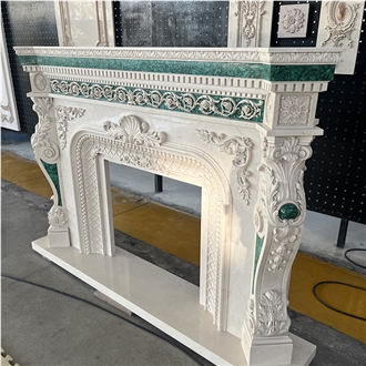 Advanced Luxury Handmade Carving Indoor Fireplace Advanced Luxury Handmade Carving Indoor Fireplace