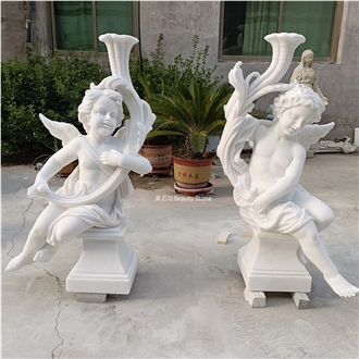 Customized Angel Sculpture With Rich Styles