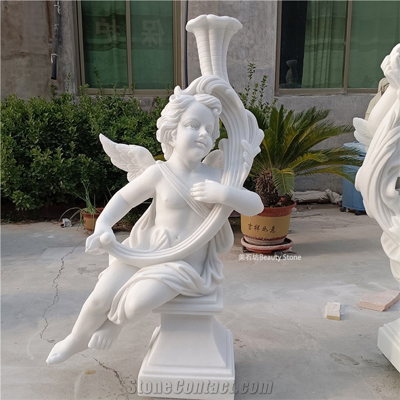 Customized Angel Sculpture With Rich Styles