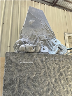 Mountain Design Sense High Relief Sculpture