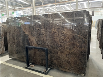 Natural Marble Slabs Dark Emperador Polished Tile