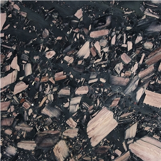 Carmen Black Quartzite Slabs