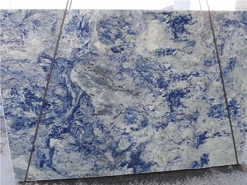 Sodalite Cloud Stone Polished Slabs