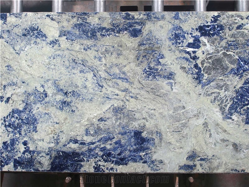 Sodalite Cloud Stone Polished Slabs