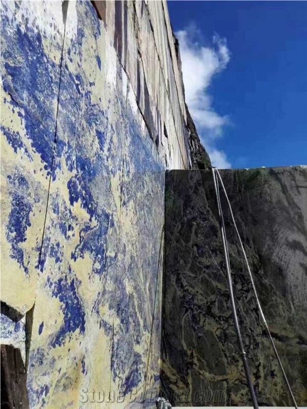 Bolivian Blue Sodalite Royal Quarry