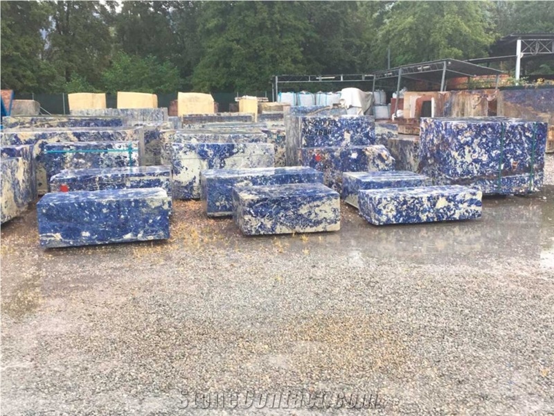 Bolivian Blue Sodalite Royal Quarry
