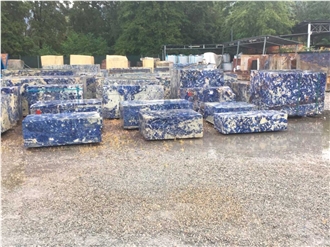 Bolivian Blue Sodalite Royal Quarry