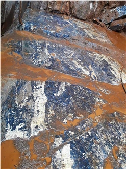 Bolivian Blue Sodalite Royal Quarry