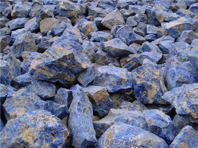 Bolivian Blue Sodalite Royal Quarry