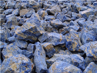 Bolivian Blue Sodalite Royal Quarry