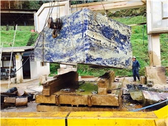 Bolivian Blue Sodalite Royal Quarry