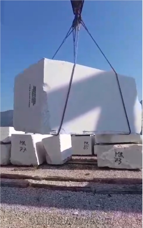 Bianco Carrara CD Marble Blocks
