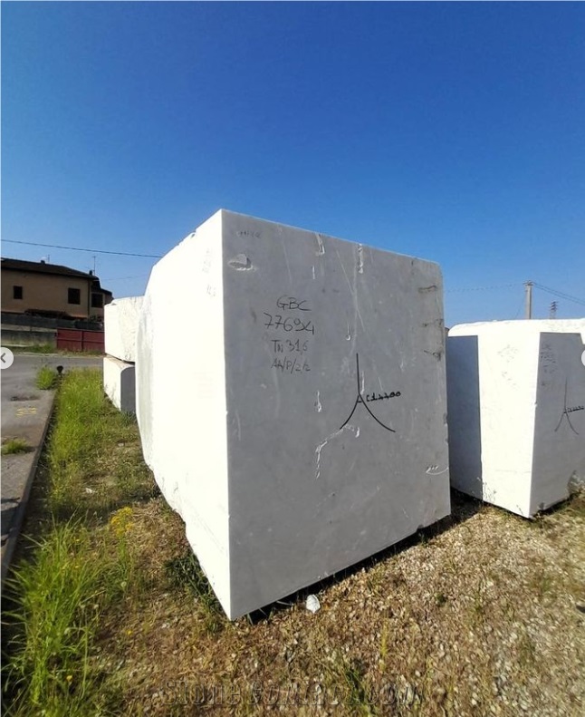 Bianco Carrara CD Marble Blocks