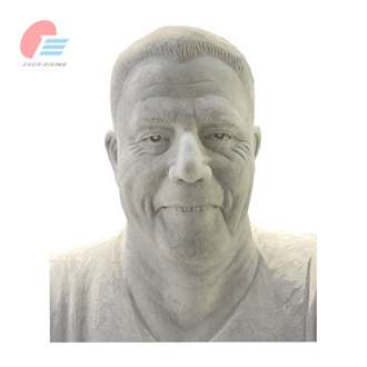 Bianco Carrara White Marble Real Boxer Human Stone Sculpture