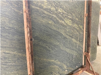 Green Granite (Polished-Brushed) Slabs