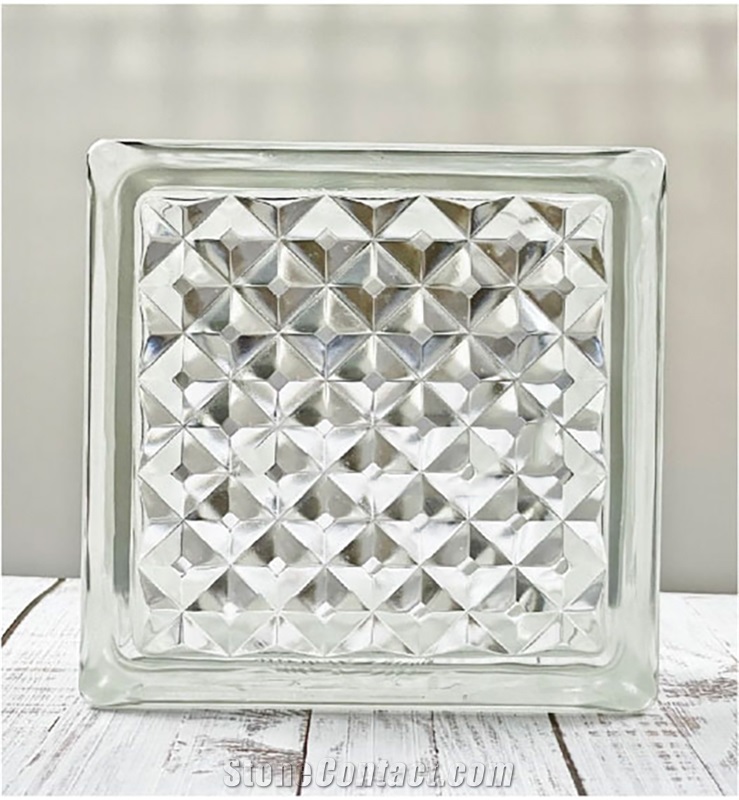 145 Glass Brick-Checkered Pattern  Bricks