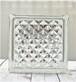 145 Glass Brick-Checkered Pattern  Bricks