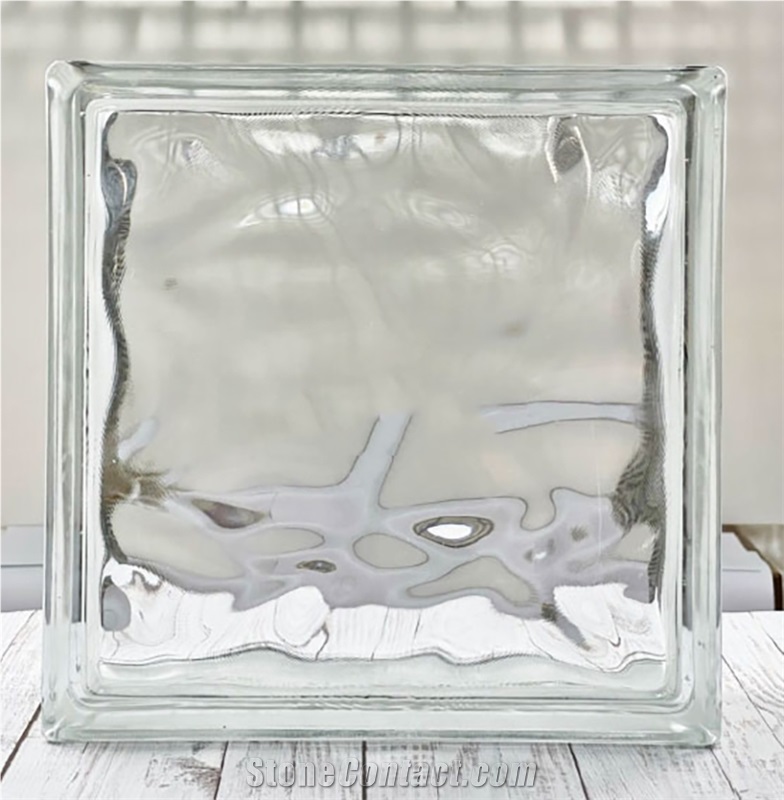 240 Glass Brick-Cloud And Mist Patterns   Bricks