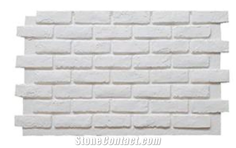 ARCHAISTIC BRICK PANEL NEU-WP048-W Faux Stone Veneer