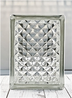 Checkered Pattern Glass Bricks Checkered Pattern Glass Bricks