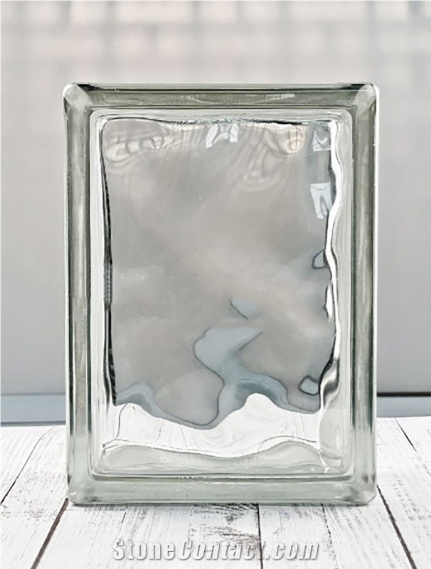 Cloud And Mist Patterns Glass Bricks