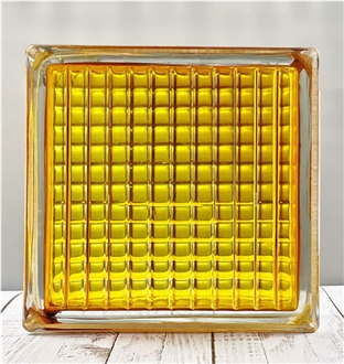 Colored Hollow Bricks-Yellow Parallel Pattern