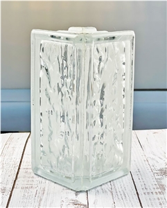 Glass Brick-Half Brick Small Straight Corner Bricks