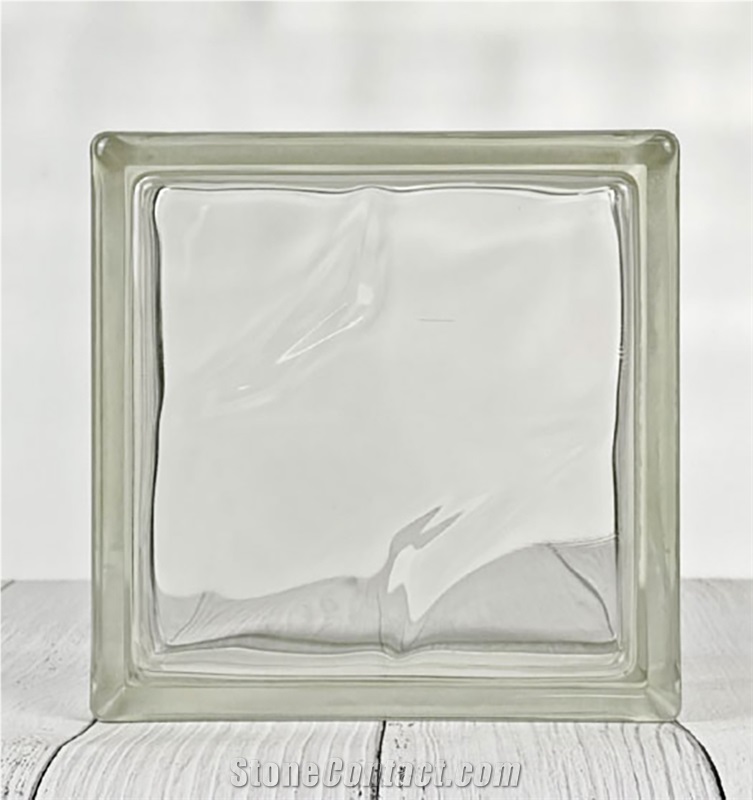 Hollow Glass Brick-Double Star Building Ornaments